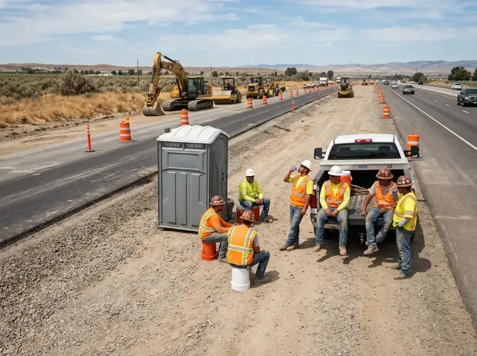 highway-road-construction-crew-007 — frequently asked questions, Porta Potty and Restroom Rentals in Palm River-Clair Mel, FL